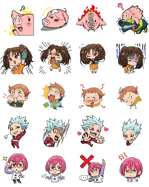 七つの大罪 光と闇の交戦