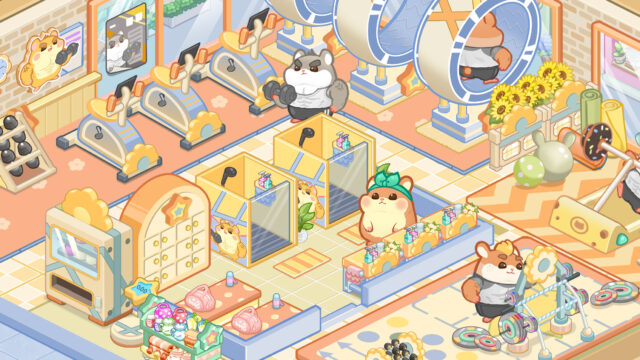 ハムハム商店街 ゲーム画面